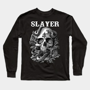 SLAYER BAND MERCHANDISE Long Sleeve T-Shirt